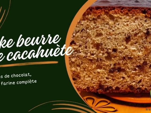 Cake au beurre de cacahuète