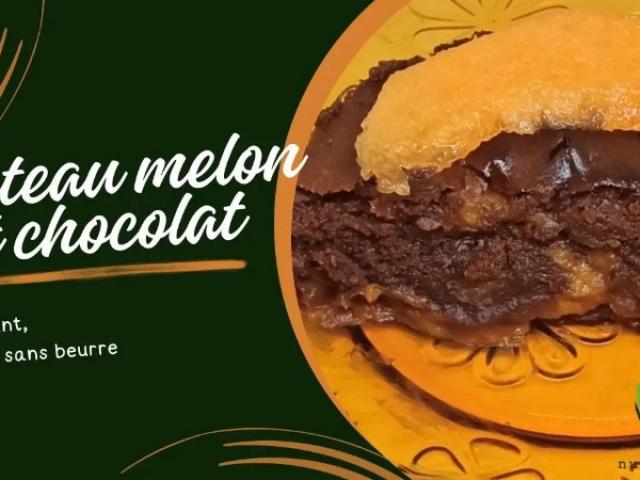 Fondant chocolat melon