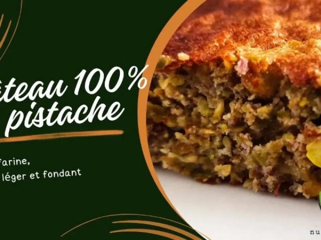 Gâteau pistache intense