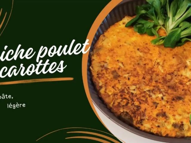 Quiche poulet – carottes